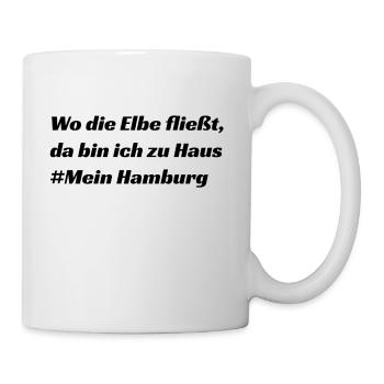 Hamburg - Tasse - Weiß - Rechts