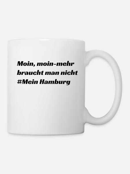 Hamburg - Tasse - Weiß