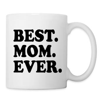Best mom ever - Mug - white - Right