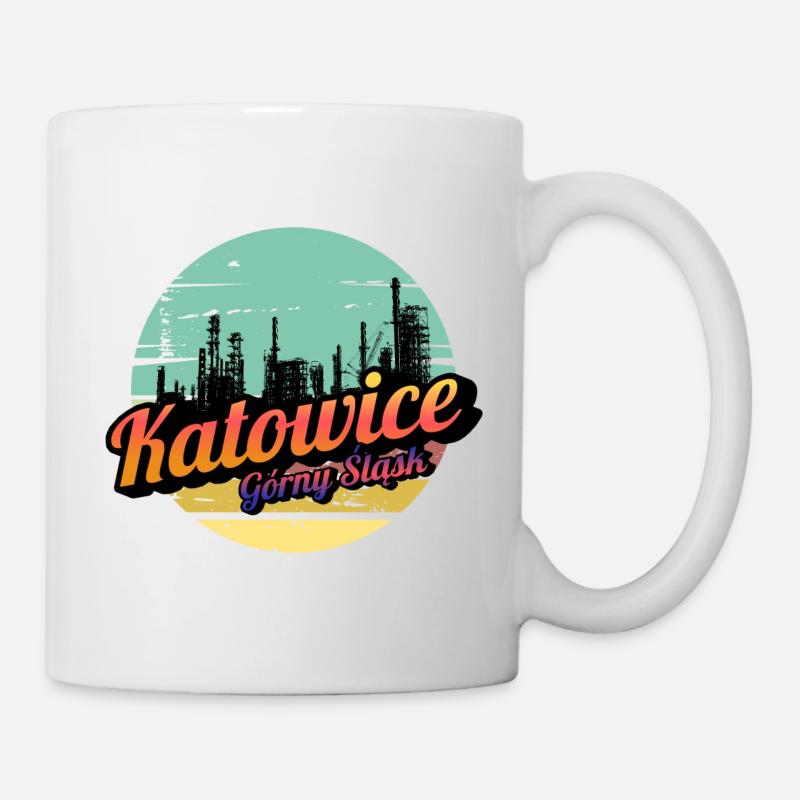 Katowice Upper Silesia - Mug - white