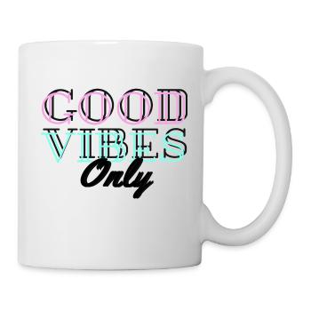 positive energy - Mug - white - Right