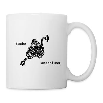 Suche Anschluss - Tasse - Weiß - Rechts