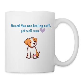 Entendu Vous vous sentez mal - Mug blanc - blanc - Droite