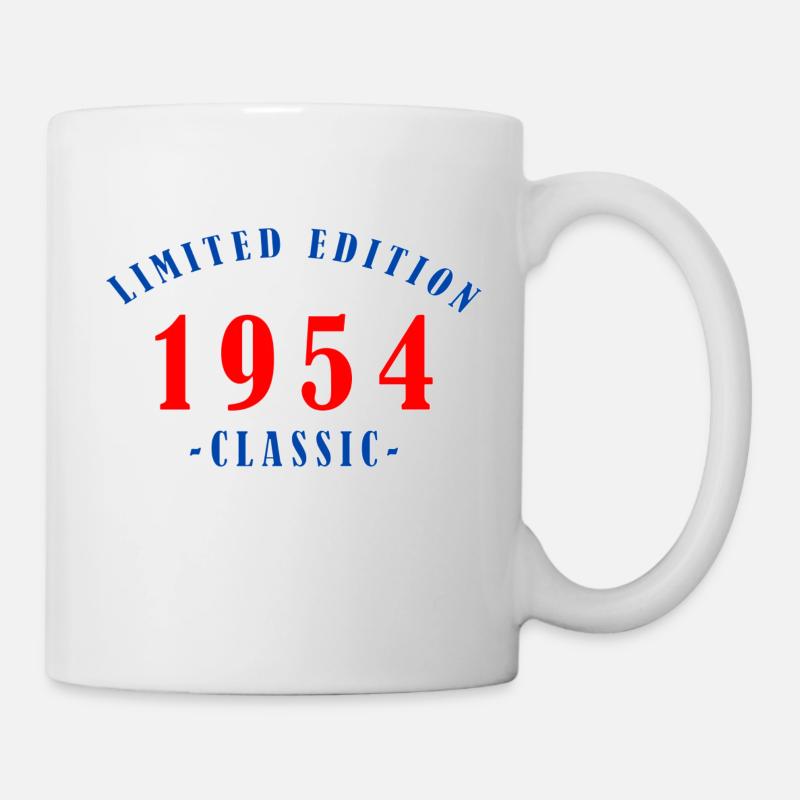 1954 - Mug blanc - blanc