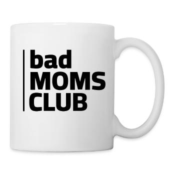 Bad Moms Club Logo - Tasse - Weiß - Rechts
