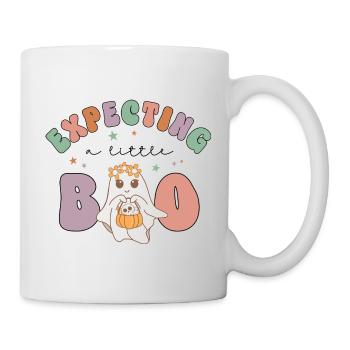 Expecting A Little Boo - Tasse - Weiß - Rechts