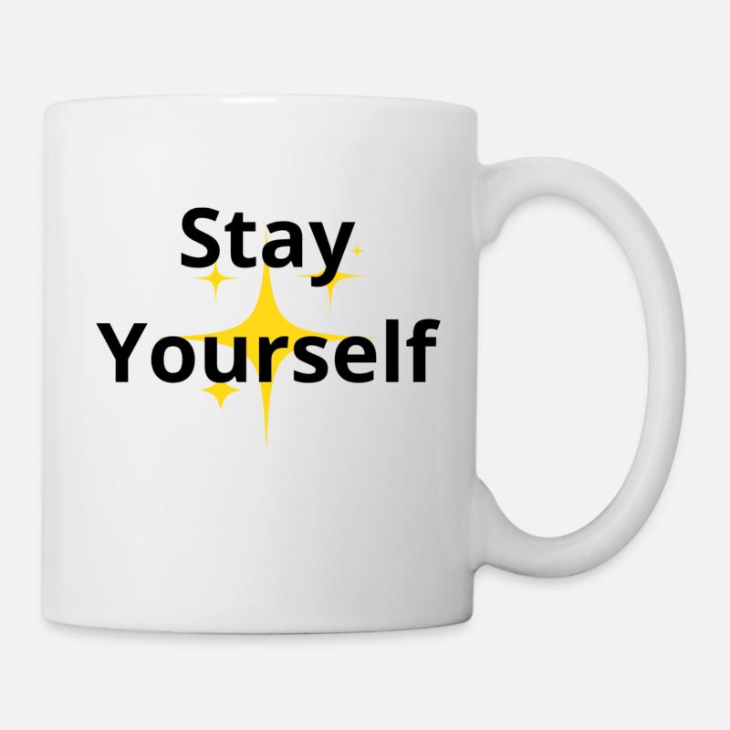 Stay Yourself - Mug - white