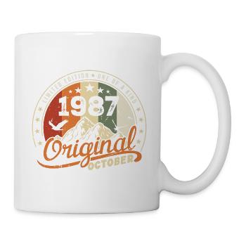 October 1987 Birthday Gift October 1987 - Mug - white - Right