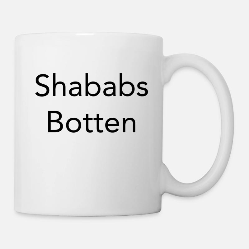 Shababs Botten - Tasse - Weiß