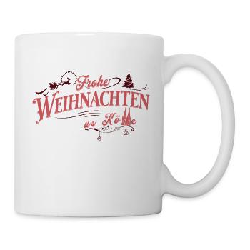 Joyeux Noël de Cologne Cologne - Mug blanc - blanc - Droite