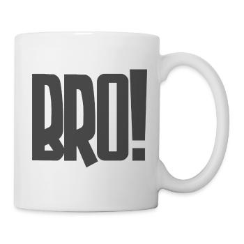 BRO forever Brothers - Tasse - Weiß - Rechts