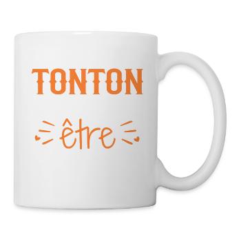 Onkel: Willst du Mein Pate sein? - Tasse - Weiß - Rechts