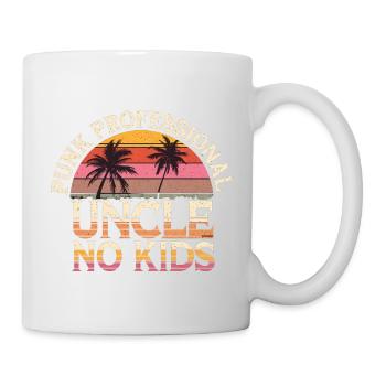 Punk Professional Uncle No Kids 13 - Tasse - Weiß - Rechts