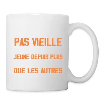 I'm Not Old Vintage Anniversary Gift - Mug - white - Right