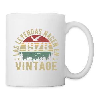 Las leyendas nacen 1978 Regalo de Cumpleaños 1978 - Mug blanc - blanc - Droite