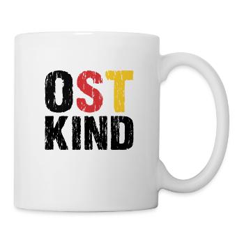 Ost Kind DDR Osten Ossi - Tasse - Weiß - Rechts