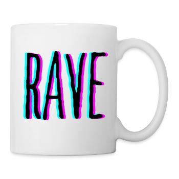 Rave - Raver Shirt - Mug - white - Right