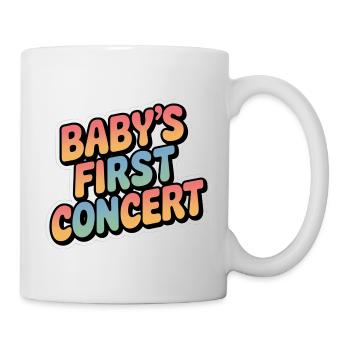 Baby's First Concert 18 - Tasse - Weiß - Rechts