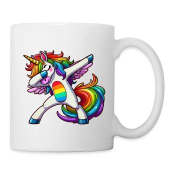 Dabbing Unicorn - Mug - white - Right