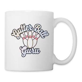 Gutter Ball Guru 12 - Tasse - Weiß - Rechts