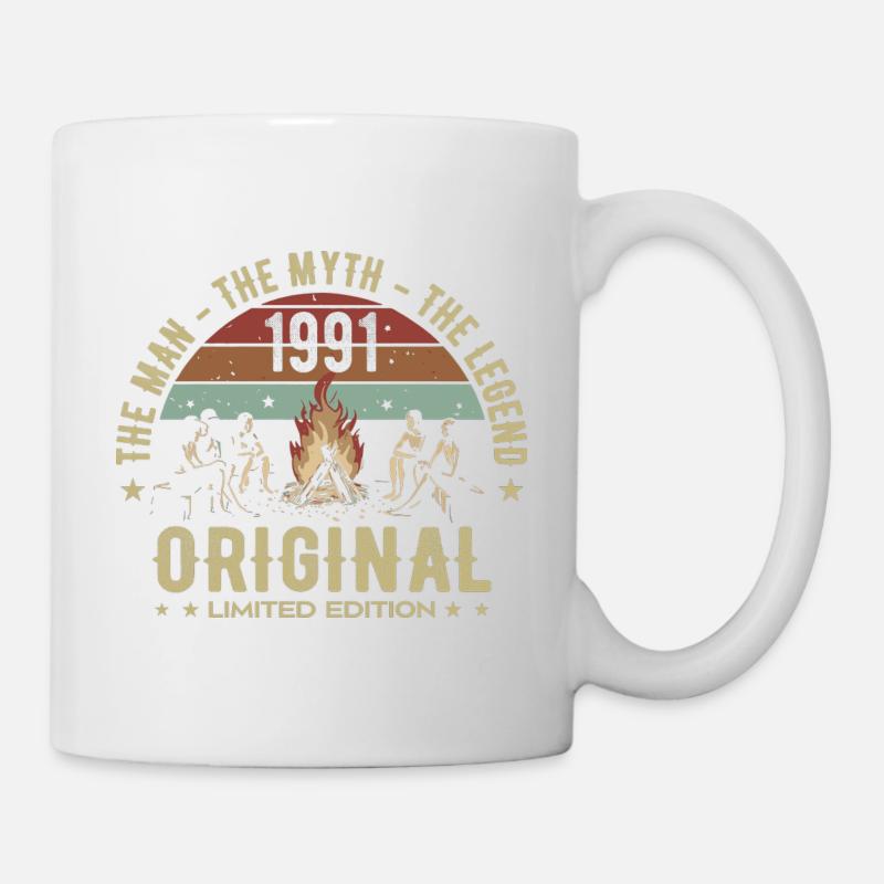 Legendary Since 1991 | Men's 34th Anniversary - Mug - white