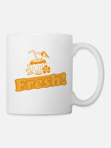 Fresh! 5.0 - Tasse - Weiß