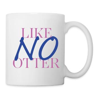 Loutre avec une différence – jeu de mots avec style - Mug blanc - blanc - Droite