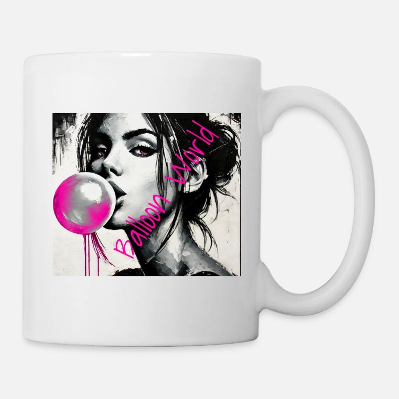 Balloon World - Mug - white