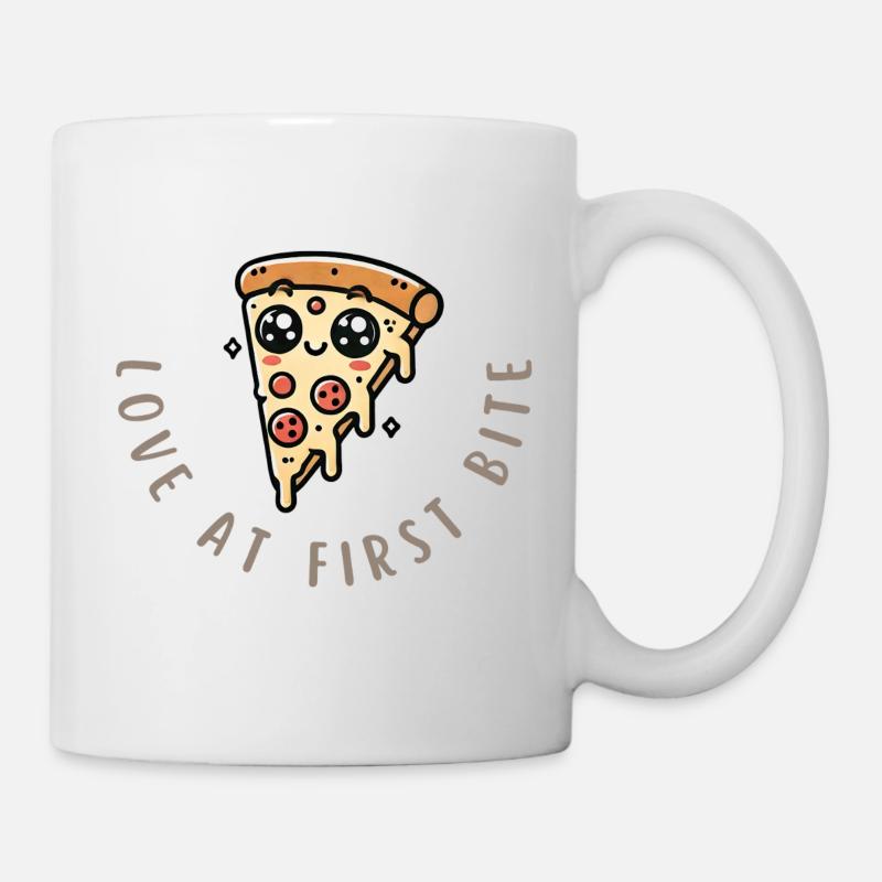 Melted Perfection – Pizza Lovers Unite! - Mug - white