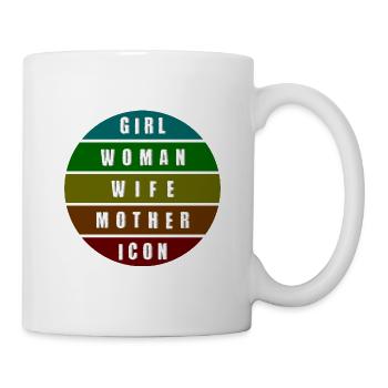 female way of life - Mug - white - Right