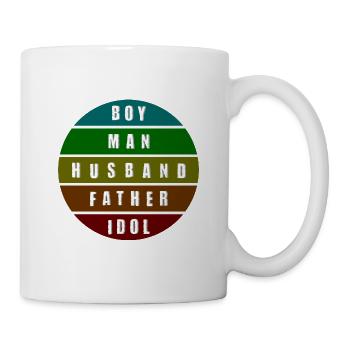 male way of life - Mug - white - Right