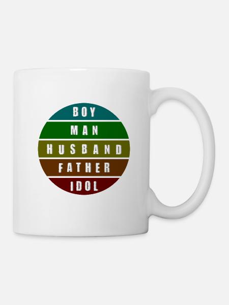 male way of life - Kop/krus - hvid