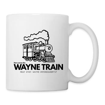 Wayne Train - Tasse - Weiß - Rechts