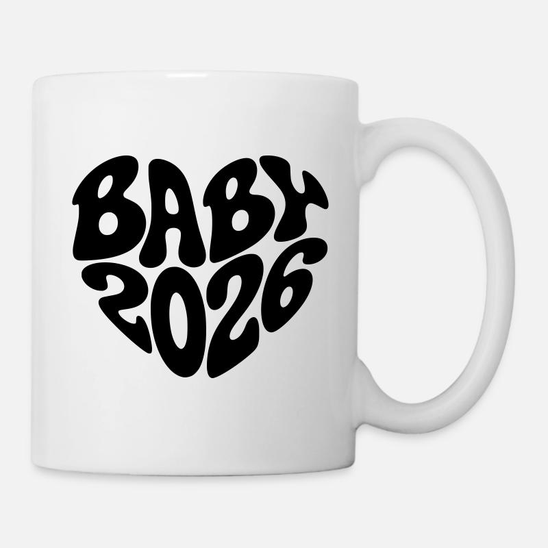 Baby 2026 - Tasse - Weiß