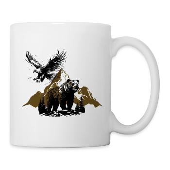 Nature - Tasse - Weiß - Rechts