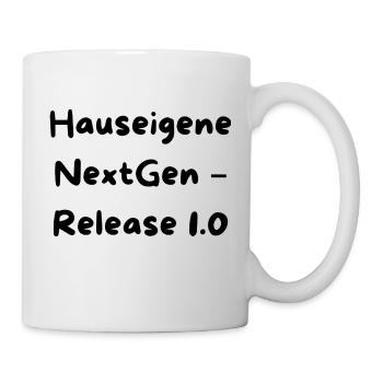NextGen - Tasse - Weiß - Rechts