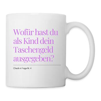 Question n° 4 sur l’enregistrement - Mug blanc - blanc - Droite