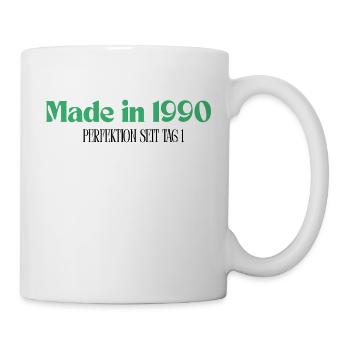 Made in 1990 - Perfection since day 1 - Mug - white - Right