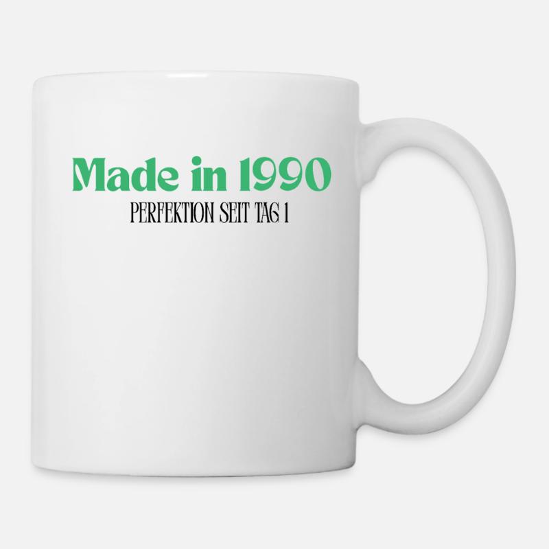Made in 1990 - Perfection since day 1 - Mug - white