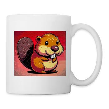 beaver - Mug - white - Right