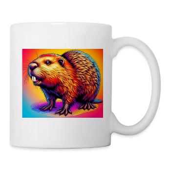 Bieber - Tasse - Weiß - Rechts