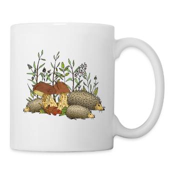 Igel - Tasse - Weiß - Rechts