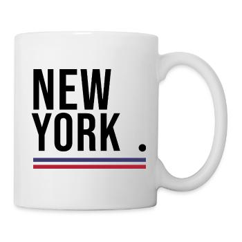 USA – Bold Streetwear Shirt 🇺🇸 - Tasse - Weiß - Rechts