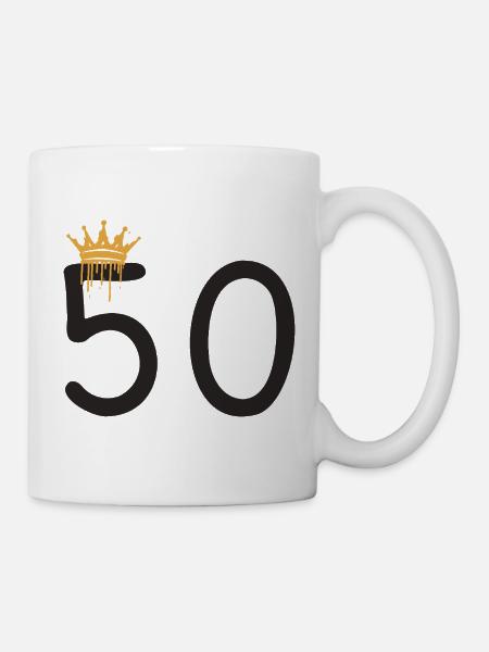 50 - Tasse - Weiß