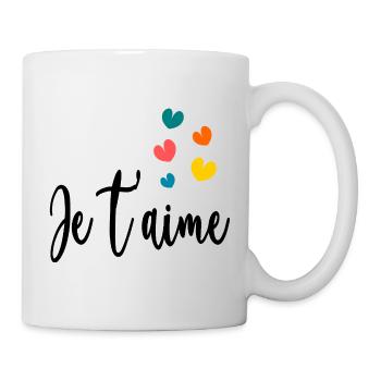 LOVE. COUPLE. JUST MARRIED. EVJF. VALENTINE'S DAY. - Mug - white - Right