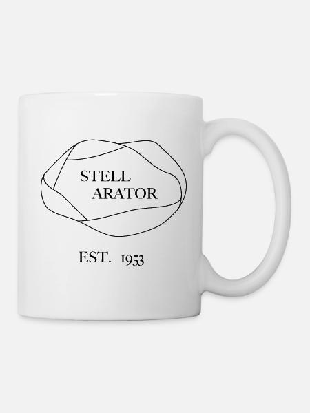 Stellarator Fusion Power Design géométrique - Mug blanc - blanc