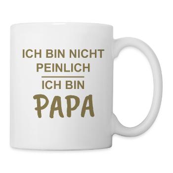 Daddy, teenager, I'm not embarrassed, I'm daddy - Mug - white - Right