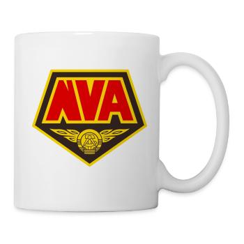 NVA DDR emblem (colors changeable) - Mug - white - Right