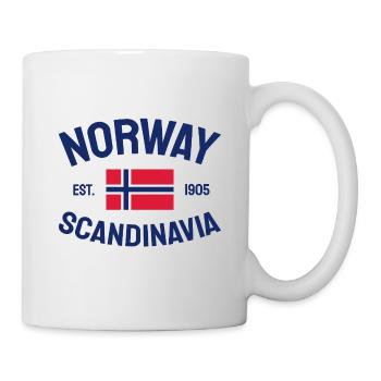 Norway - Norge - Norwegen - Scandinavia - 1905 - Tasse - Weiß - Rechts