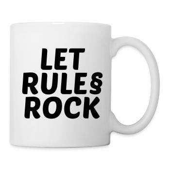 Rules Rock - Mug - white - Right